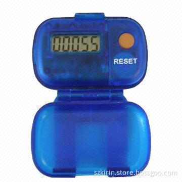 Promotional Gift Simple Function Pedometer with 1 - 99999 Step Count Range